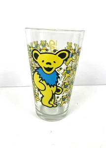 Grateful Dead * Pintglas * tanzende Bären * gelb * Bier * Bar * Barware 2011 - Bild 1 von 4