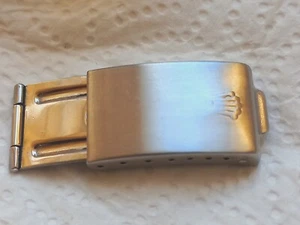 VINTAGE ROLEX AUSTER QUARTZ ARMBAND SCHLIESSE GESTEMPELT GC - Bild 1 von 8