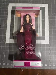 2002 BIRTHSTONE COLLECTION BARBIE JANUAR GRANAT - C5331 - OVP - Bild 1 von 12