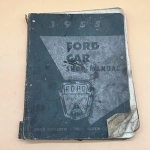 1955 Ford Car Shop Manual Form 7098-55 Original Vintage - Picture 1 of 24