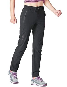 Women's Hiking Pants Lightweight Quick Dry Water Resistant Elastic Waist Work... - Picture 1 of 6