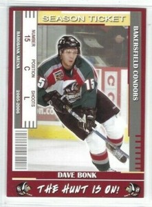 2005-06 Bakersfield Condors (ECHL) Dave Bonk