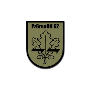 PzGrenBtl 62 Panzergrenadierbataillon Bundeswehr Grenni Dran Drauf 7 cm #A5867 - Picture 1 of 1