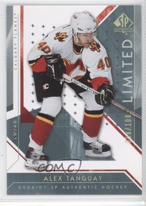 2006-07 SP Authentic Limited /100 Alex Tanguay #86