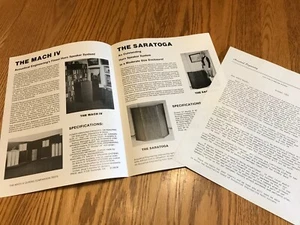 Acoustic Engineering  Horn speaker systems   ad flyer - Picture 1 of 2