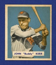 1949 Bowman John Buddy Kerr #186 NM MT