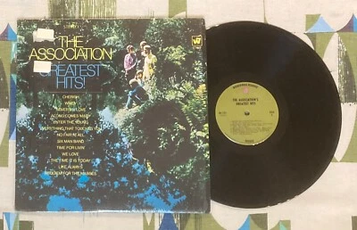 The Association LP Greatest Hits 1968 in Shrink Cherish Along Comes Mary M/EX - Image 1 of 2