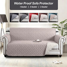 Reversible Sofa Slip Covers Waterproof Quilted Throw Pet Protector Couch Cover