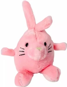 Dream Made to Love Pink Bunny Rabbit Plush Stuffed Animal Heart Nose Lovey 7.5” - Picture 1 of 5
