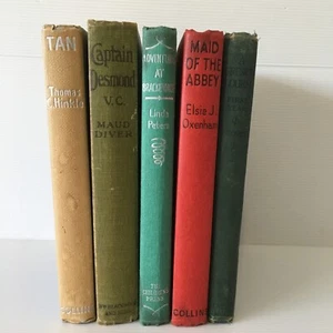 Vintage book bundle lot x 5 mixed titles and authors - Picture 1 of 7