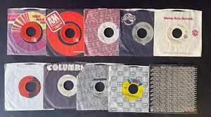 ORIGINAL 70's 80's 45 RPM VINYL==MEGA STAR HITS==MUST SEE==( 10 ALBUM LOT #4 ) - Picture 1 of 11