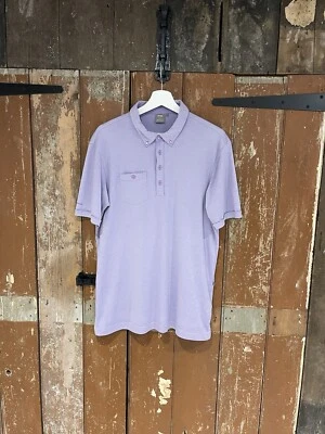 Camiseta polo de golf Ping Top púrpura manga corta cuello ropa deportiva grande Foto 1 de 4