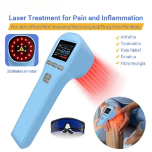 880mW Infrared Laser Therapy 650nm+808nm for Chronic Pain Relief Humans Pets - Picture 1 of 18