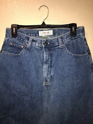 Cherokee Straight Leg Womens Denim Blue Jeans Medium Wash Womens Size 12 - Image 1 of 4