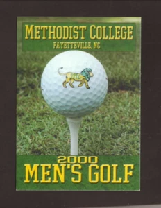 Methodist Monarchs--2000 Golf Pocket Schedule--Pepsi - Picture 1 of 1