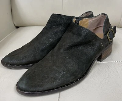 Zapatos Mocasines Lucky Brand “GAHIRO” Cuero Marrón Talla 7.5M Estilo Occidental Sin Cordones Foto 1 de 4