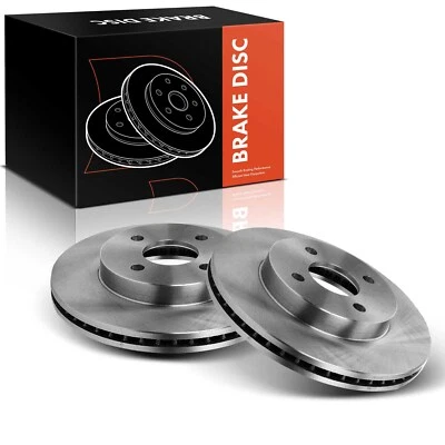 2 rotores de freno de disco delanteros izquierdo y derecho para Chevrolet Cobalt Pontiac G5 Saturn Foto 1 de 4