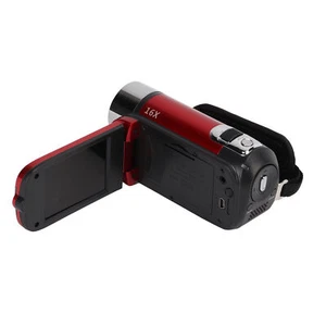 Red Video Camera Camcorder Full HD Camera Recorder 270° Rotation 2.7in Color Set - Picture 1 of 12