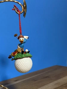 Enesco/Disney Mickey & Co "Teed-Off Donald Duck" Christmas Tree Ornament w/Box - Picture 1 of 12