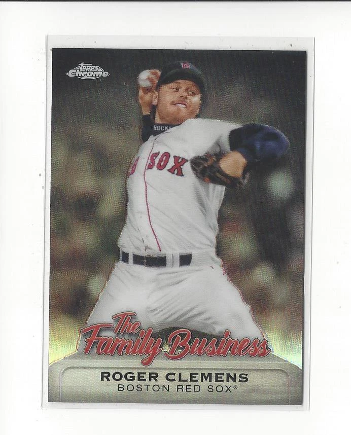 2019 Topps Chrome Update The Family Business #FBC6 Roger Clemens Red Sox - Image 1 of 1