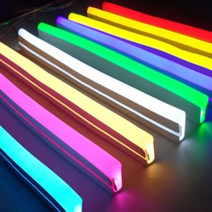 DC12V Flexible Led Strip Neon Tape SMD2835 Silicon Rubber Tube Waterproof strips - Picture 1 of 16