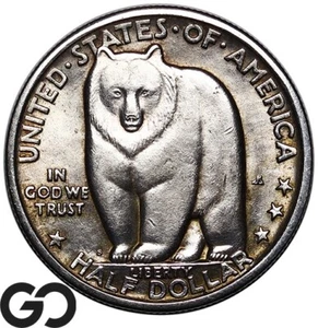 1936-S Bay Bridge Commemorative Half Dollar - Picture 1 of 3