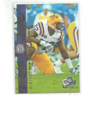 2008 PRESS PASS REFLECTORS GOLD #1 GLENN DORSEY 018/100 - Image 1 of 2