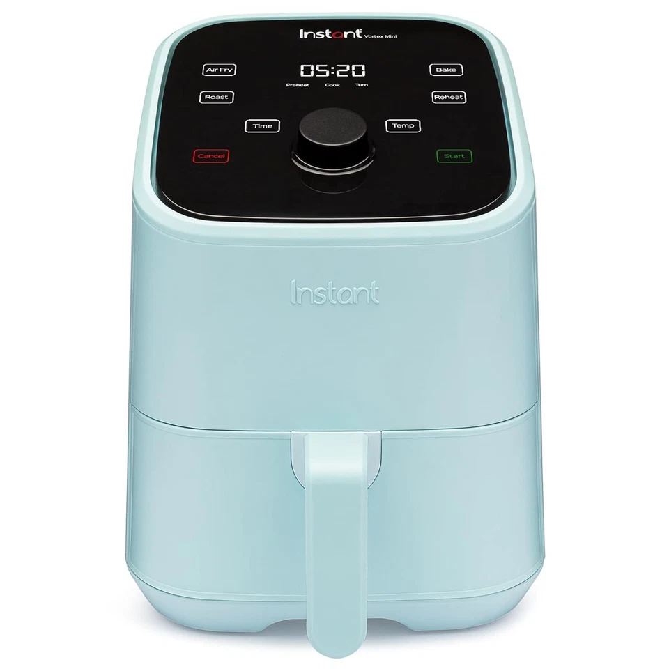 Instant Vortex Mini Air Fryer 2qt 4-in-1 Aqua