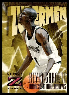 1996-97 Skybox Z Force Zupermen Kevin Garnett Wolves #173 C23 - Image 1 of 2
