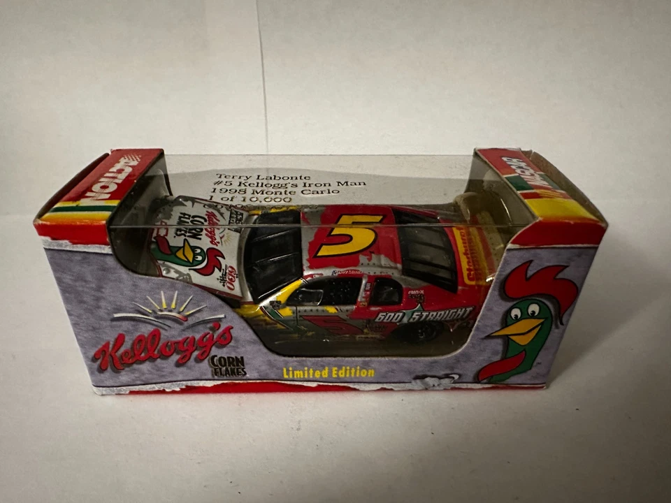 Terry Labonte Kelloggs Iron Man NASCAR 1998 1:64 diecast Foto 1 de 1