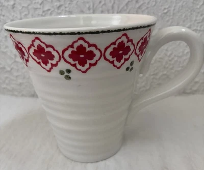 СОФИ КОНРАН ПОРТМЕЙРИОН ПУЛЬСАЦИЯ КРУЖКА КРАСНЫЙ ЗЕЛЕНЫЙ ЦВЕТОЧНЫЙ ДЕТАЛЬ - Изображение 1 из 4