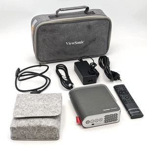 Viewsonic M1+ VS18242 LED DLP Portable Projector with Harman Kardon Speakers - Picture 1 of 16