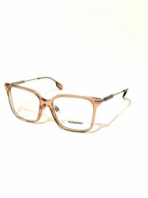 博柏利 B 2376 4069 棕色透明方形 54 毫米亚洲版型 — 第 1/4 张图片