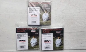 3 x BRW Diversified 99910 84 x 52 Notfall Überleben Decke Wasserdicht Posten - Bild 1 von 3