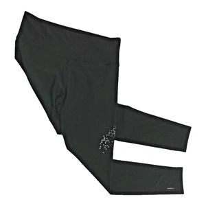 Mondetta Leggings Full Length Sz M 12-14 Ankle Foil Print Detail Black - Picture 1 of 12