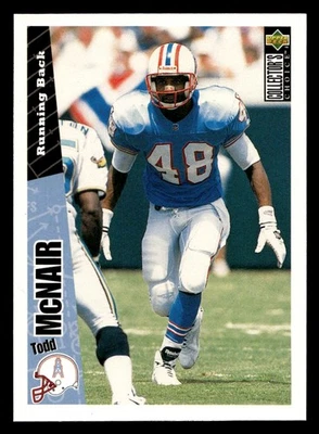 1996 Collector's Choice Todd McNair #239 Houston Oilers - Image 1 of 2