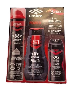 Umbro Kit Toelettatura Uomo - Set 3 Pezzi (Scegli Profumo) - Foto 1 di 6