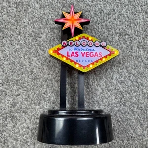 Welcome To Fabulous Las Vegas beleuchtete blinkende Lichter Tischschild 6" hoch - Bild 1 von 10