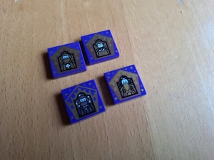 Lego Harry Potter Wizard Cards Schokofrosch 4 StkGriffyndor, Hufflepuff, Slyther - Bild 1 von 2