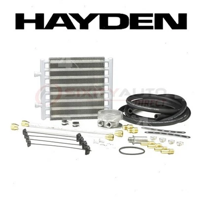 Hayden Engine Oil Cooler for 1970-1988 Chevrolet Monte Carlo - Belts Cooling sx Foto 1 de 4