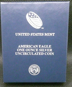 2015-W American Eagle 1 Ounce Silver Uncirculated Coin - Picture 1 of 5