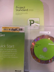Microsoft Project 2010 Standard For 2 PCs Full Retail Version =NEW BOX= - Picture 1 of 5