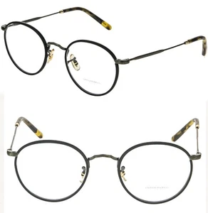 OLIVER PEOPLES CARLING OV1308 Antique Gold Black Eyeglasses Optical Frame 1308 - Picture 1 of 8