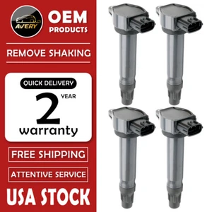 4 Ignition Coils for Mitsubishi Lancer Outlander Outlander Sport 2005-2016 UF589 - Picture 1 of 10