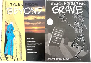 TALES FROM BEYOND & TALES FROM THE GRAVE. (2 SCARCE HORROR/SUPERNATURAL LOT). - Bild 1 von 11