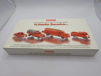 Wiking:Sonder-Set "Die Wirtschaftswunderjahre bei deutschen Feuerwehren" (SSK16) - Bild 1 von 2