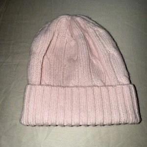 Ralph Lauren Cashmere Beanie Hat Kids 6-9 Months 100% Cashmere Morning Pink - Picture 1 of 8