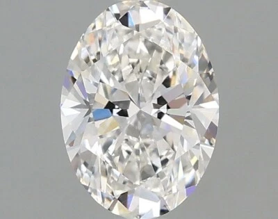 Lab Grown Diamond 1.00 Ct OVAL Cut H Color VS1 Clarity - Image 1 of 4