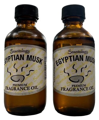 Scentolgy 2 Oz Egytian Musk Bottle of 100% Pure Fragrance Oil 2 Pack-Made in USA - Image 1 of 3