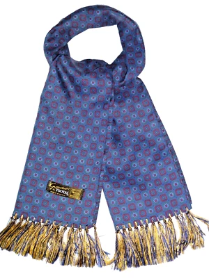 Vintage TOOTAL Scarf Cravat Goodwood Dapper Neckwear Mod Indie Scooter Ascot - Image 1 of 4